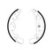 Pagid Brakes Drum Brake Shoe Kit, 355002841 355002841 - alternate 1